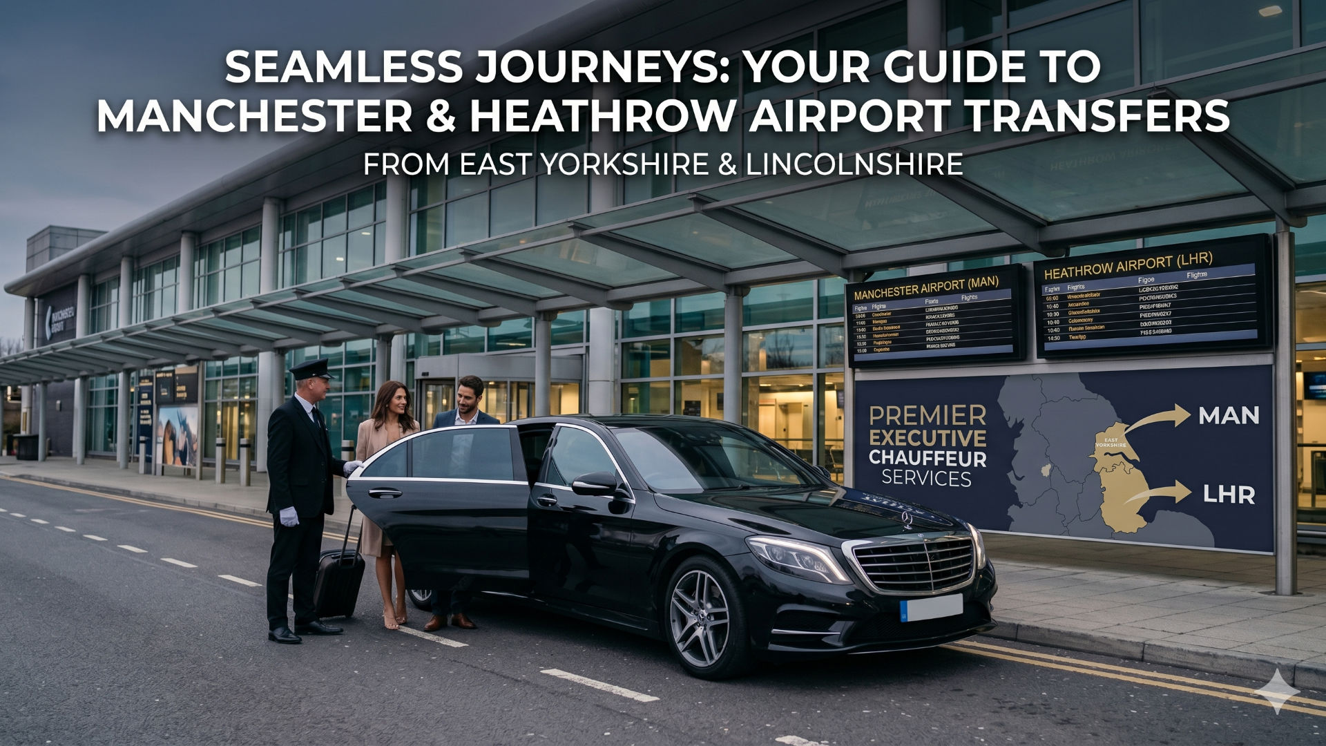 Airport Transfers from East Yorkshire & Lincolnshire