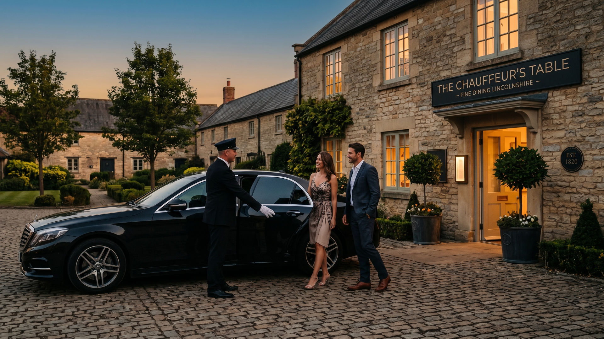 Fine Dining In Lincolnshire with Premier Executive Chauffeur Services